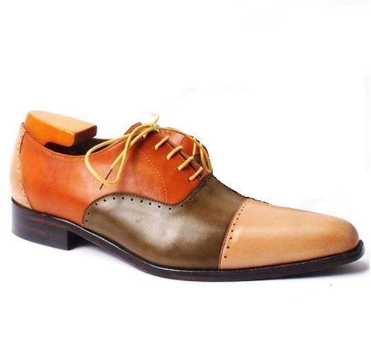 New Handmade leather oxford shoes, men formal shoes, men dress shoes, latest des