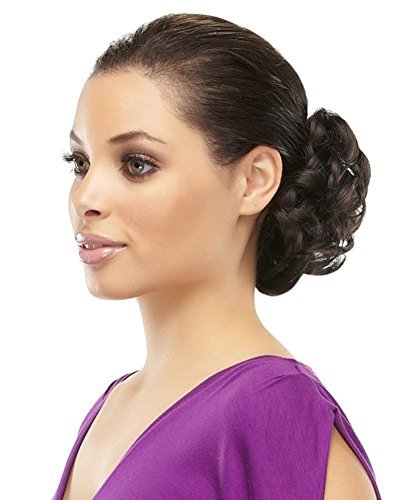 Funbun Curly Synthetic Hair Wrap Elastic Band Women's Hairpiece Chignon Ponytail
