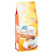 Great Value 100% Arabica Breakfast Blend Medium Ground Coffee - 12 oz. (Pack of  - $50.95