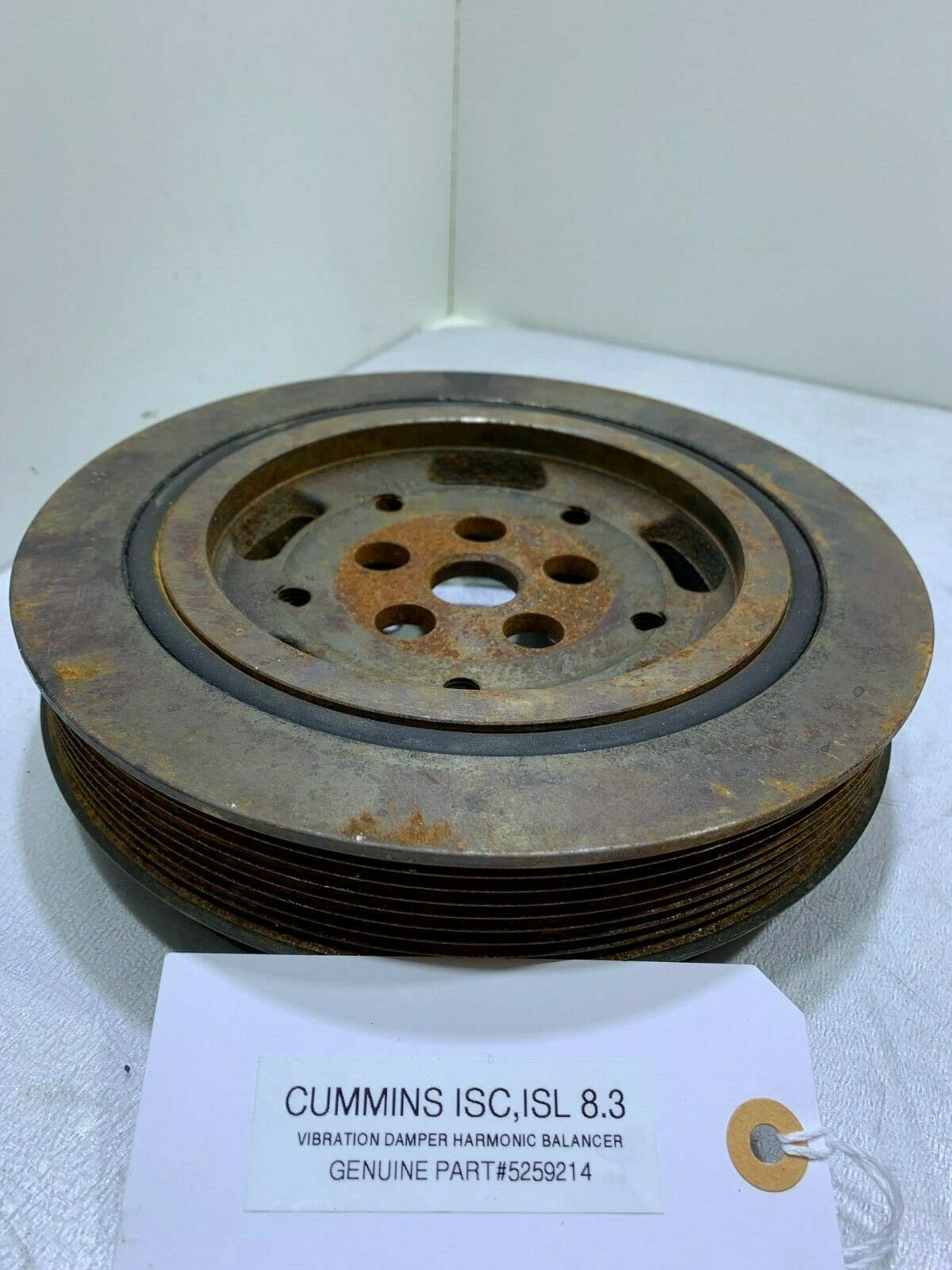 Cummins ISC ISL 8.3 DAMPER RUBBER VIBRATION HARMONIC BALANCER 5259214
