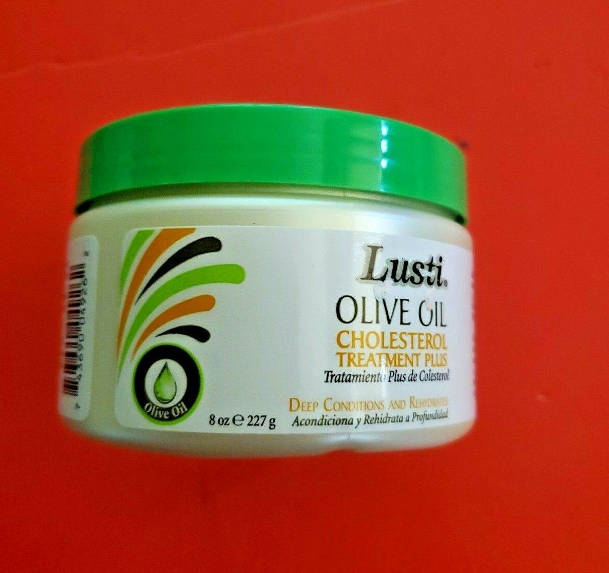 LUSTI OLIVE OIL INTENSECHOLESTEROL TREATMENT PLUS FOR NATURAL HAIR /8OZ