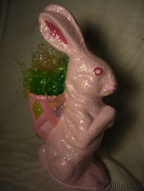 Wonderful Handmade Christopher James Paper Mache Bunny for Easter image 1