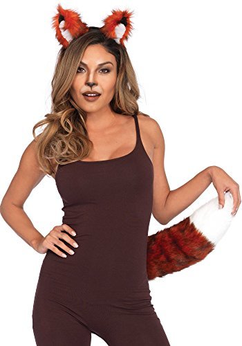 Leg Avenue Women's Costume, Fox, One Size
