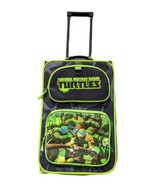 Nickelodeon Teenage Mutant Ninja Turtles Rolling Suitcase 18&quot; X 12&quot; Lugg... - $23.46