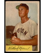 1954 Bowman #114 Willard Nixon Red Sox - $4.73