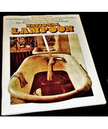 NATIONAL LAMPOON Magazine Nov 1972 DECADENCE w/ Meat Chess Cut-Out Piece... - $37.99