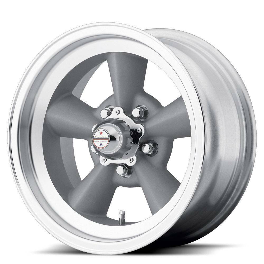 One 15x7 American Racing VN309 TT O 5x5.5/5x139.7 6 Silver Wheel Rim