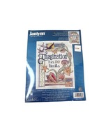 Counted Cross Stitch Seashell Tropical Imagination Has No Limits Janlynn... - $16.83