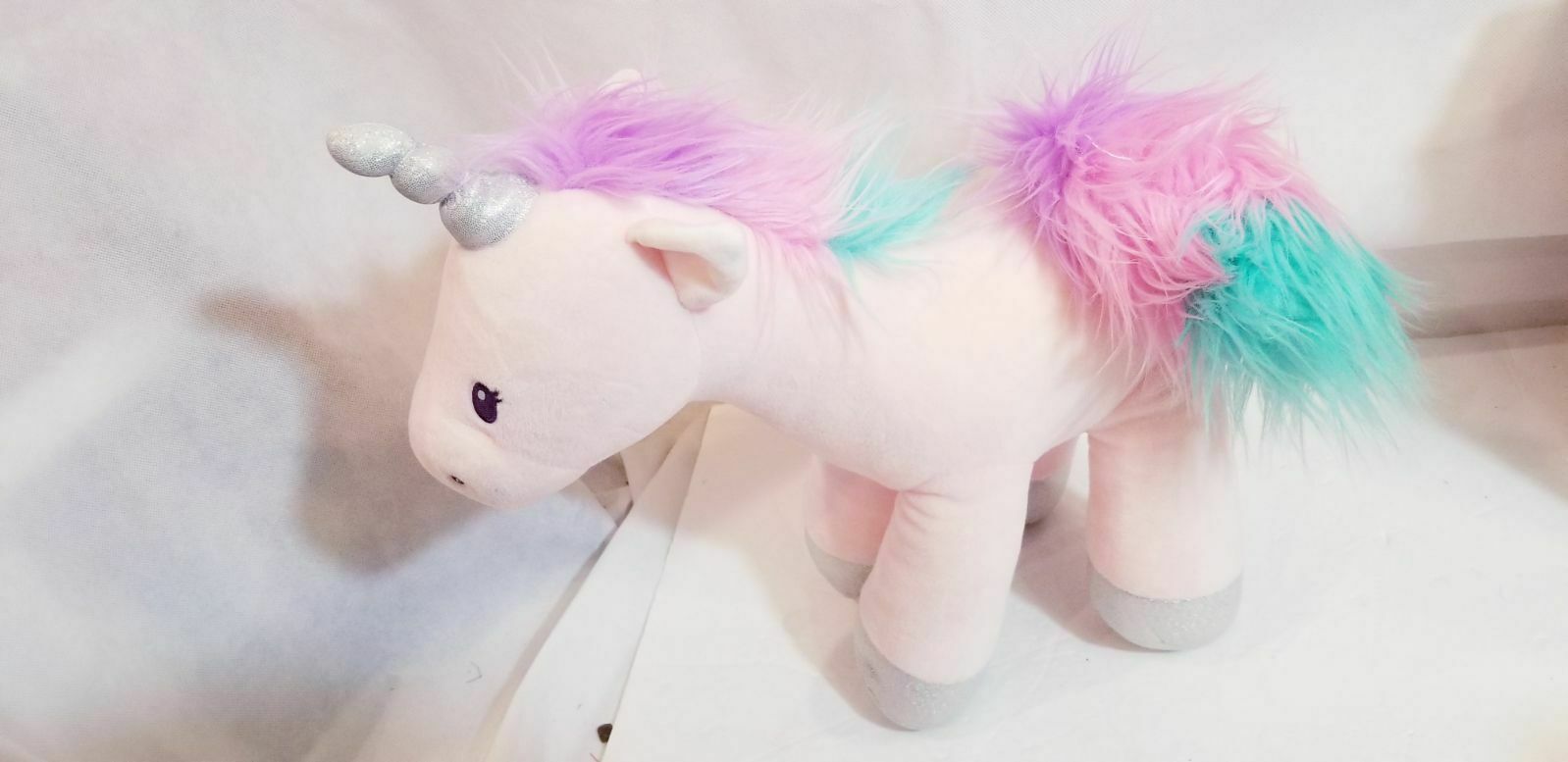 unicorn light up stuffed animal