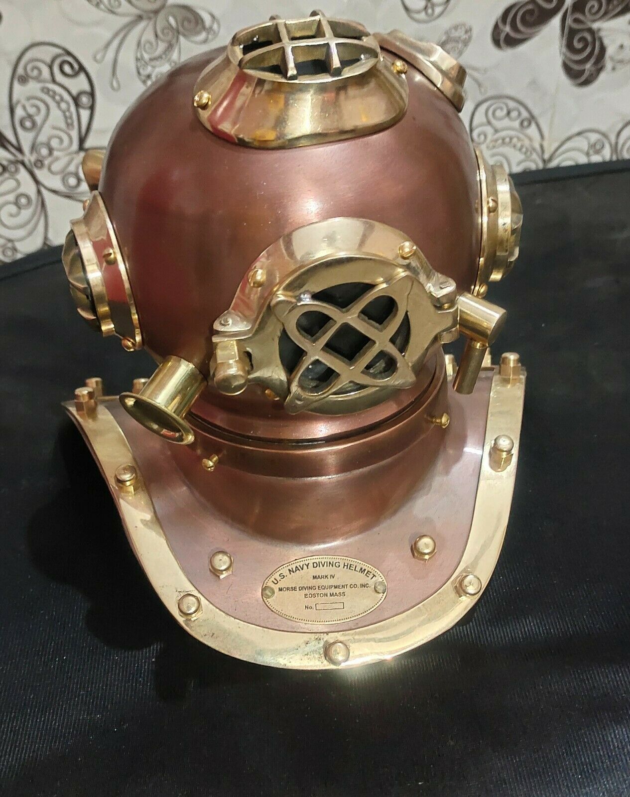 Details about   Vintage Copper Mini Copper Helmet 6” Ball Deep S Sea Scuba Gift 