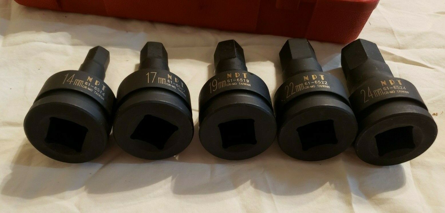 Napa Carlyle Socket Set Metric Impact NPT 610408 Everything Else