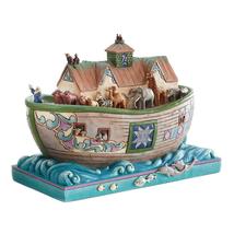 Jim Shore Noahs Ark 8" High Heartwood Creek Collection Beloved Story Two Animals image 6