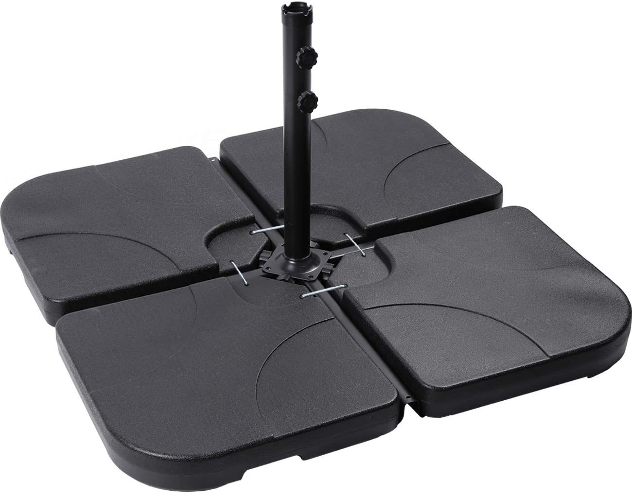 4 Pcs 176lb Patio Cantilever Offset Umbrella Base Weight Stand