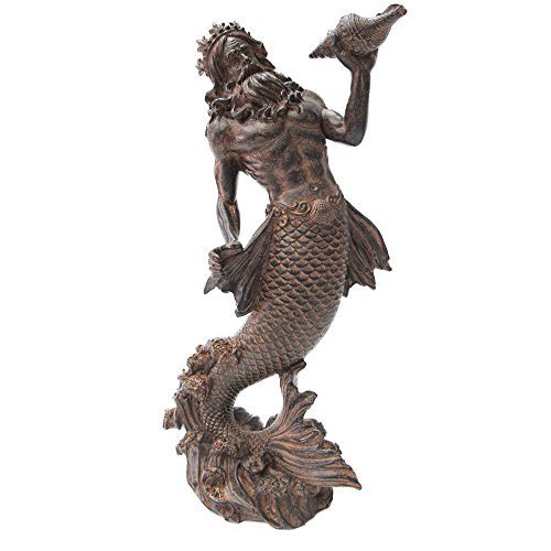 Michael Killing Dragon Statue 10.75 Inch Figurine by Pacific Giftware St