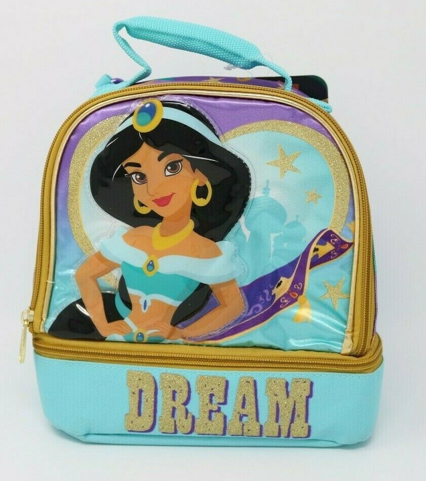 Disney Princess Aladdin Jasmine DREAM Lunch Bag by Bioworld NWT
