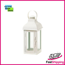 Gable Medium White Lantern - $29.95