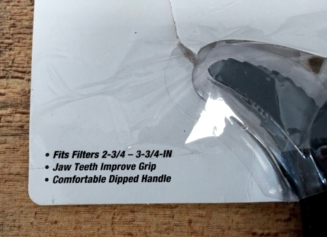 HYPER TOUGH Car Auto Adjustable Jaw Firm Grip OIL FILTER WRENCH 2 3/4