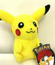 New Pokemon Go Pikachu Plush 7''. Licensed Soft Stuffed Animal Toy. US - $8.81