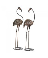 Wild Flamingo Garden Art Duo - $67.74