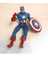 2002 TOY BIZ MARVEL LEGENDS: SERIES 1 CAPTAIN AMERICA 6&quot; ACTION FIGURE - $14.99