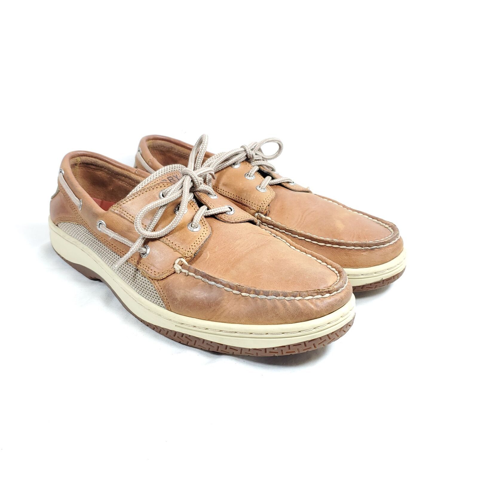 Primary image for Sperry Top-Sider Boat Shoes Men's Size 12 Brown Leather