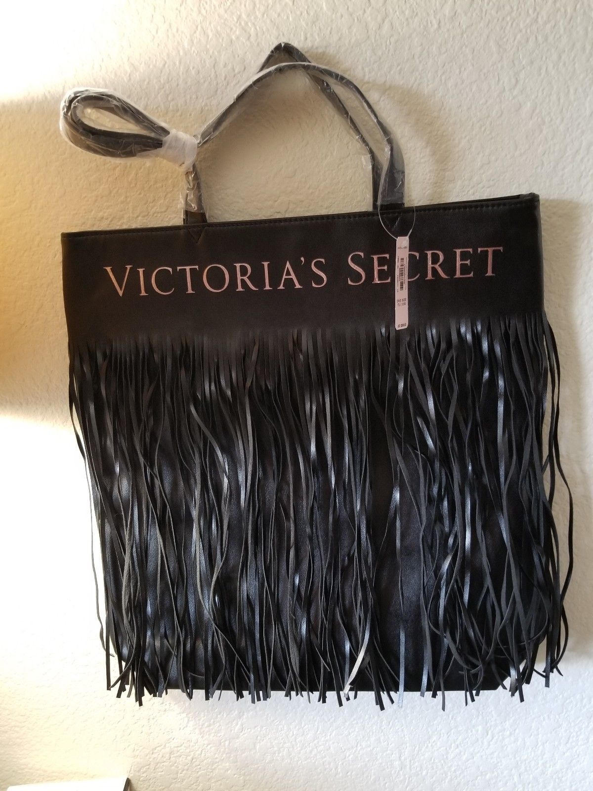 victoria secret fringe tote