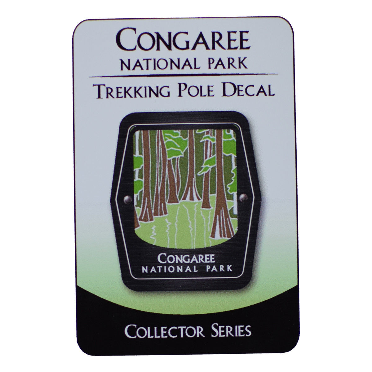 Congaree National Park Trekking Pole Decal South Carolina Decals