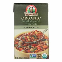 Dr. Mcdougall&#39;s Organic Lentil Vegetable Soup - Case Of 6 - 18 Oz. - $37.96