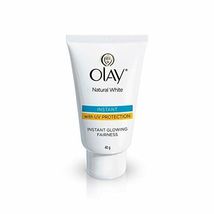  Olay Natural White Light Instant Glowing Fairness Cream, 40g-(2 packs) E675  - $15.00