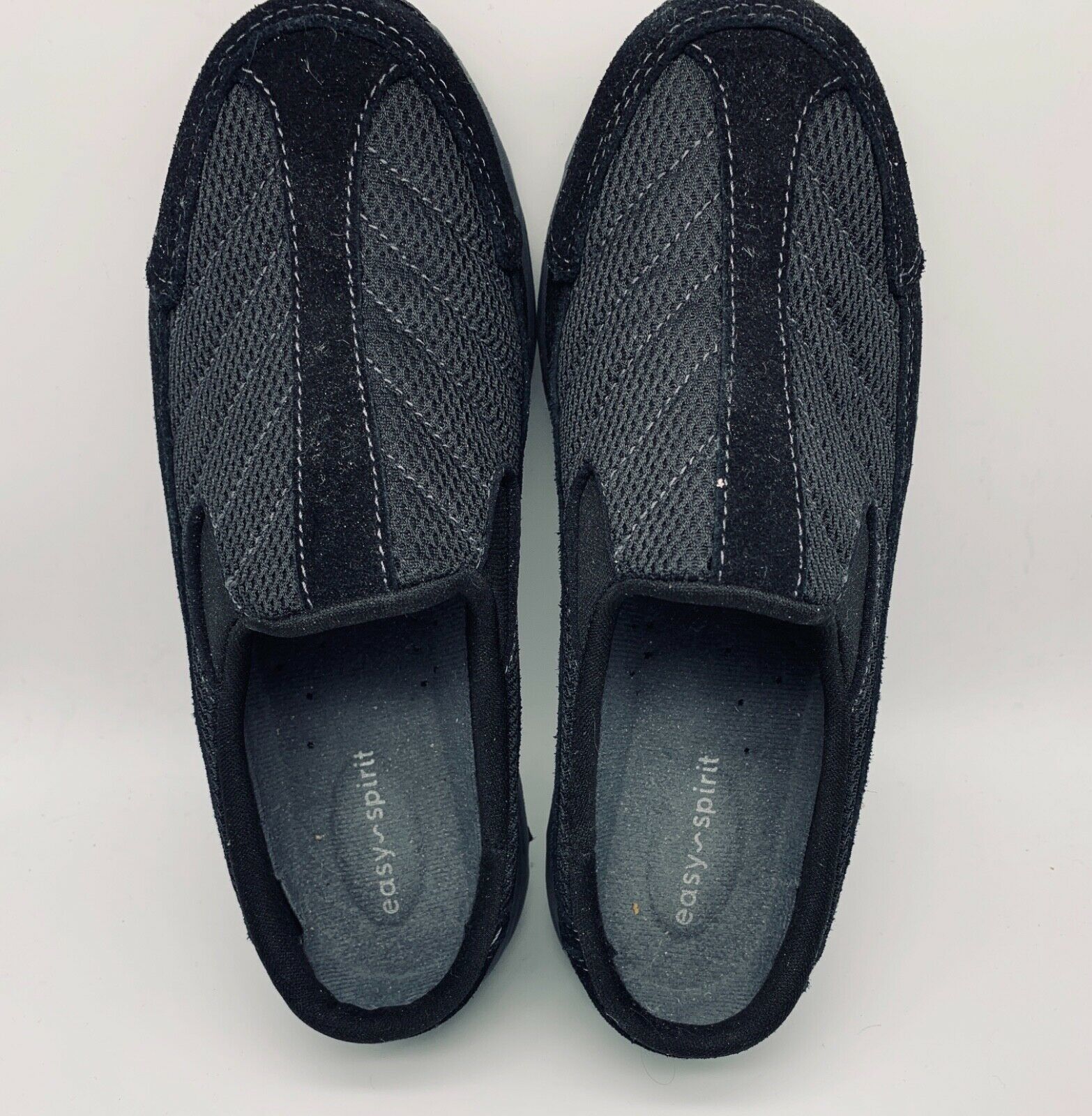 Easy Spirit Womens Hotrace SlipOn Shoe Round Toe Women's Size 6 Black