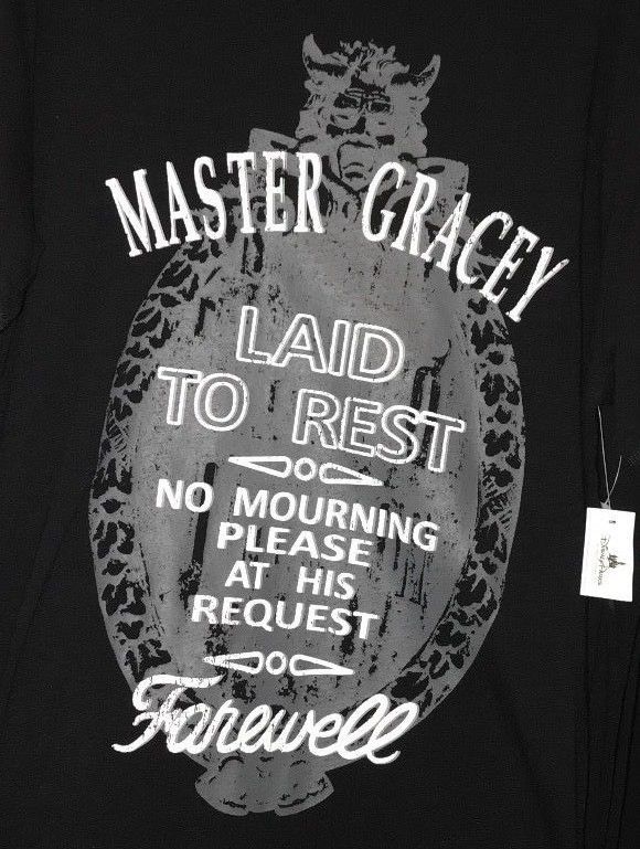 DISNEY PARKS THE HAUNTED MANSION MASTER GRACEY MENS SHIRT X-LARGE