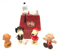 Vintage Snoopy Charlie Brown Peanuts Plastic Toys Bank - $28.99