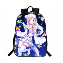 Re Life In A Different World From Zero Emilia Backpack Daypack Schoolbag D - $29.99