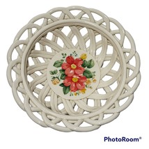 The Pioneer Woman Bread Basket Bowl Vintage Floral Ceramic Stoneware 7.5... - $84.10