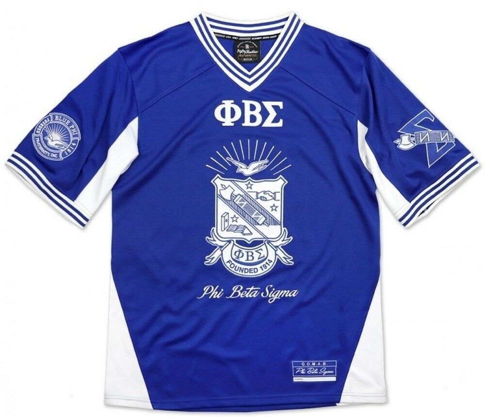 Phi Beta Sigma Football Jersey 1914 Royal Blue