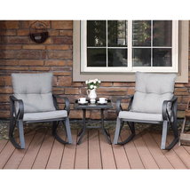 Fultonham Square 2 - Person 20'' Long Bistro Set with Cushions image 2