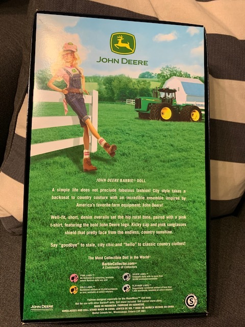 john deere barbie doll