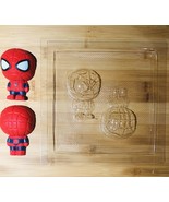 Spiderman-INSPIRED - chocolate mould - super heroes -inspired - bath bom... - $11.21