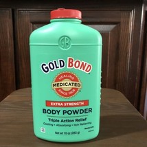 Gold Bond Body Powder Medicated Extra Strength 10 Oz. WITH TALC ORIGINAL... - $58.29