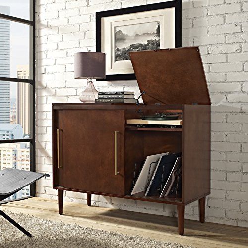 modern double vanity with makeup area