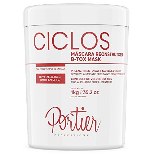 Portier Ciclos B-Tox Hair Mask for Dry Damaged Hair with Reconstructive Capillar