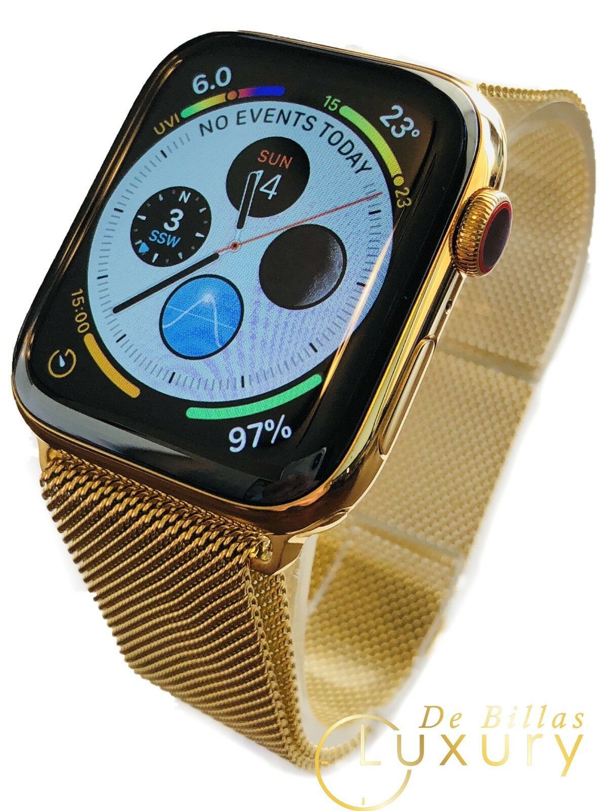 Apple watch 8 stainless steel gold