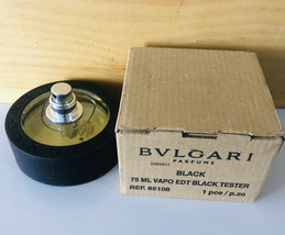 BVLGARI BLACK BY BVLGARI TSTER 2.5 OZ EDT SPRAY FOR UNISEX AND NEW TSTER - $158.40