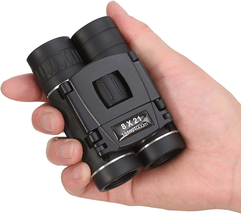 8X21 Mini Compact Pocket Binoculars, Lightweight Foldable Binoculars,Easy Focus