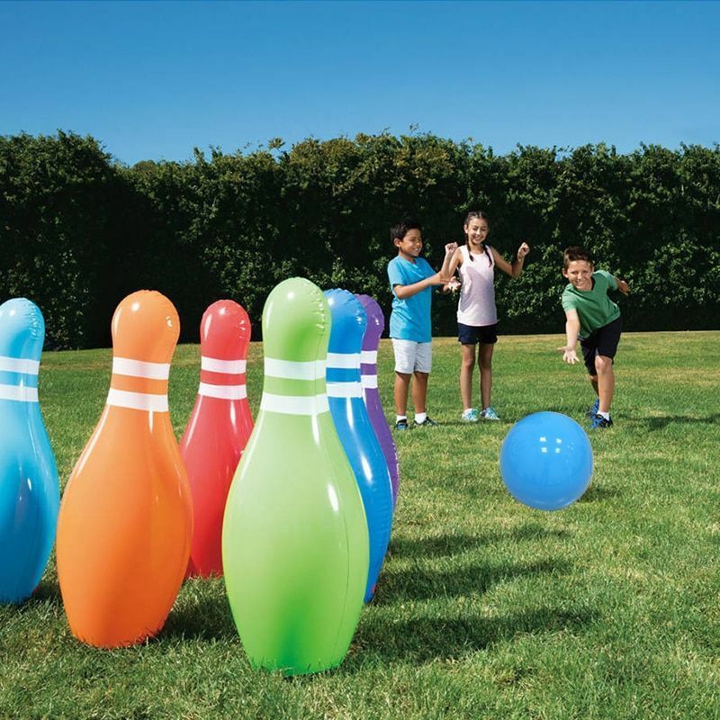 big inflatable bowling pins