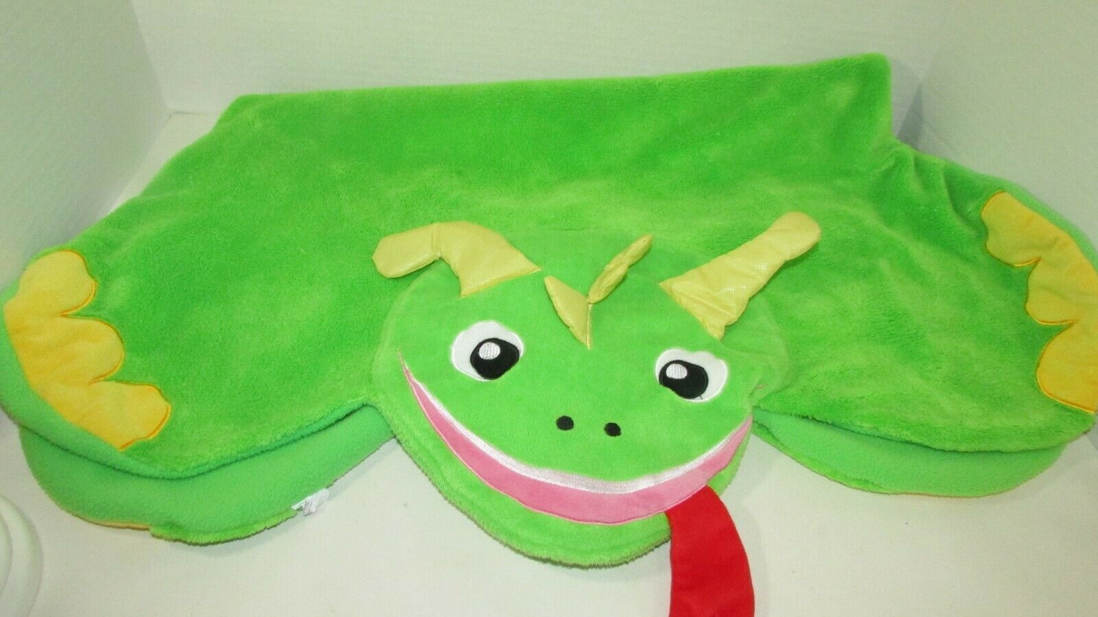 Baby Einstein Blanket Floor Tummy time play mat Green bard dragon ...