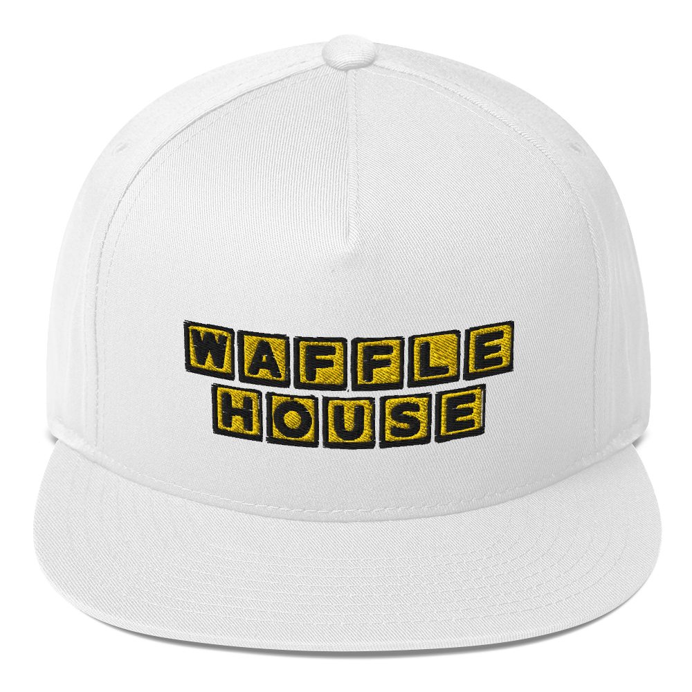 Waffle hous hat / waffle house Flat Bill Cap Hats