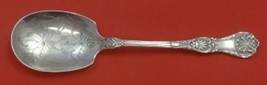 King George by Gorham Sterling Berry Spoon Russian Style Hand Engraving 9 1/4" - $389.00
