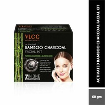 VLCC Activated Bamboo Charcoal Facial Kit 7 In 1, 60gm/2.12 oz (Pack of 1) - $6.86