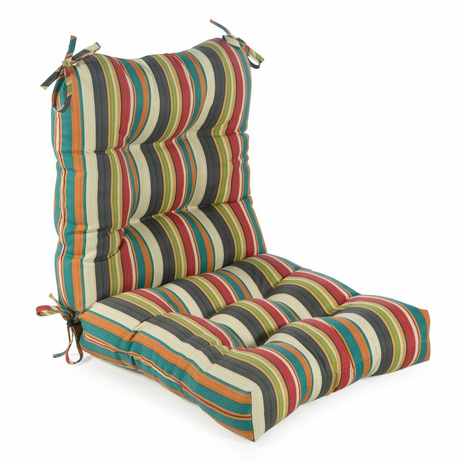 Red Orange Blue Fiesta Collection Outdoor Patio Chair ...